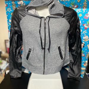 Eric and Lani zip up hooded jacket